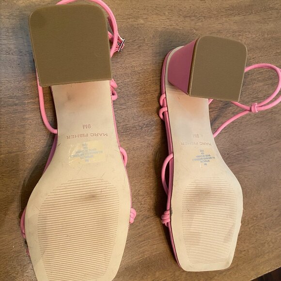 NWT Marc Fisher Pink Meggiane Heels - Picture 8 of 8